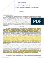 Petitioner vs. vs. Respondent: First Division