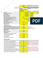 Date of Valuation: Default Assumptions