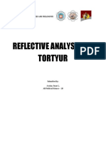 Reflective Analyses On Tortyur: Bicol University College of Social Sciences and Philosophy Daraga, Albay