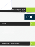 Measurement of Electrical Quantities (4-12) PDF