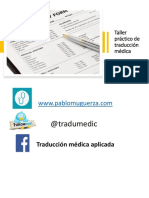 Taller Práctico de Traducción Médica - Pablo Mugüerza