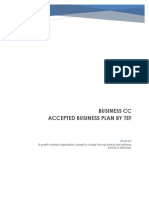 Business Plan Sample