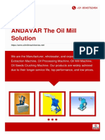 Andavar The Oil Mill Solution