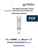 PC60-Z Smart Multi-Parameter Tester Instruction Manual: Apera Instruments, LLC