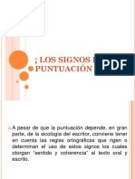 Signos de Puntuación