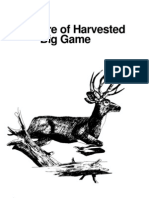 Field Care of Harvested Big Game