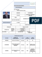 Ficha de Solicitud de Empleo