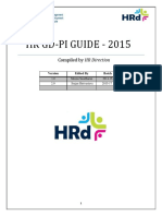 HR Gd-Pi Guide - 2015: Compiled by HR Direction