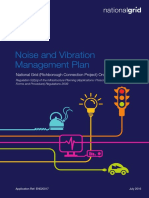 Noise and Vibration Management Plan: National Grid (Richborough Connection Project) Order