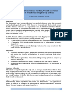 Three Generations: The Past, Present, and Future of Transdermal Drug Delivery Systems