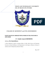 Plastic Analysis of Unbraced Portal Frames of Steel Structures in PDF