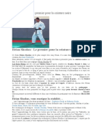 Heian Shodan - Le Premier Pour La Ceinture Noire