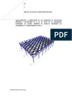 Memoria de Calculo Cobertura Metalica Kayno