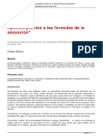 Apuntes Previos A Las Formulas de La Sexuacion PDF