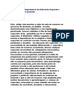 A Importância Da Educação Especial e Sua Inclusã12