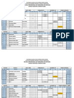 HORARIO Sistemas 20I DOCENTE