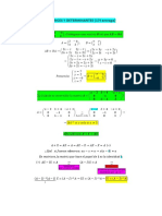 Matrices y Determinantes