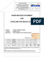 IONE-AA00-MS-MS-0014 WMS FOR Levelling Pad Installation