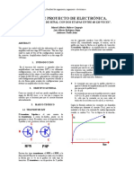 Informe Proyecto de Electrónica