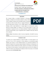 Descomposición Del Peróxido de Hidrogeno N°6