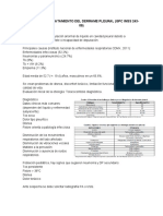 Resumen GPC Diagnóstico y Tratamiento Del Derrame Pleural