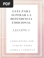 Guia para Superar La Dependencia Emocional L1 PDF