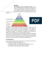 La Pirámide de Maslow