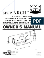 Owner Manual - Monarch