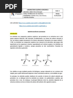 Laboratorio 4 - Identificacion de Alcoholes