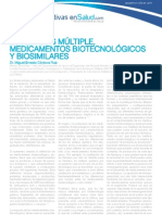 Esclerosis Multiple - Medicamentos Biotecnologicos y Biosimilares