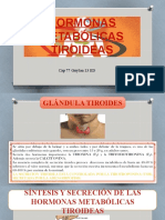 Cap 77 METABOLISMO DE HORMONAS TIROIDEAS