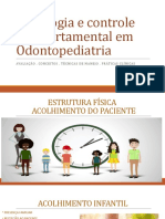 1 - Psicologia e Controle Comportamental em Odontopediatria