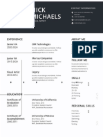 Tushar Single Page Resume