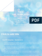 Free PPT Templates: Insert The Title of Your Presentation Here