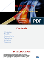 Instrumentation and Application of Flame Photometer