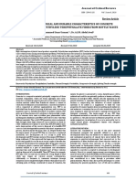 Physical, Mechanical and Durable Characteristics of Concrete Incorporating Polyethylene Terephthalate Fiber From Bottle Waste