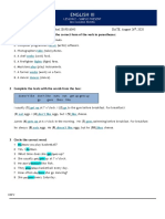 Carbajal Zaida - Second Task - Simple Present