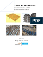 Dimensionamento de Lajes Protendidas PDF