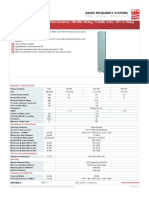 Optimizer® Panel Dual Polarized Antenna, 790-960, 65deg, 17.8dbi, 2.6M, Vet, 0-10deg