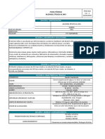 FTSN-002 Alcohol Etanol Al 96%