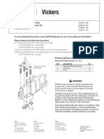 M Series Vickers Piston Pumps Pressure & Flow Compensator Kit