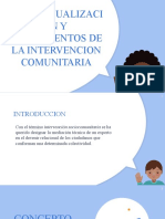 Expo Comunitaria, Intervencion Comunitaria