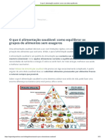 O Que É Alimentação Saudável - Como Criar Dieta Equilibrada PDF