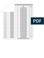 Hilti Bolts Details @aqc Boiler BH Piping: SL No Description Size QTY