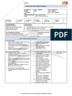 Template of Developing A 3-Part Lesson Lesson Plan/ Rancangan Mengajar