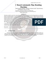 Study of PLC Based Automatic Pipe Bending Machine Ijariie4774 PDF