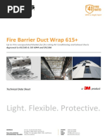 Fire Barrier Duct Wrap 615+: Light. Flexible. Protective