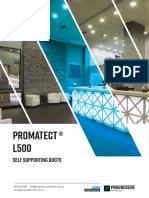 Promatect ® l500: Self Supporting Ducts