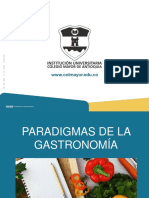 Paradigmas de La Gastronomía PDF