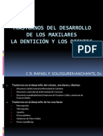 Transtornos en El Desarrollo de Maxilares